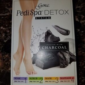 Gena. Pedi Spa DETOX CHARCOAL system New